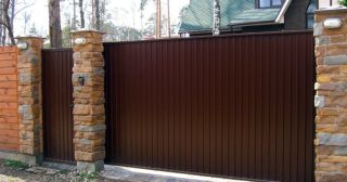 Купить откатные ворота консольные Назарово, цена от 2811 руб.