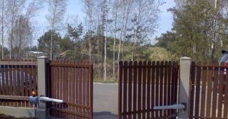 Купить распашные ворота из штакетника Назарово, цена от 2759 руб.